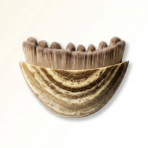 Wooden Body Brush, Dry Brushing Exfoliating Brush with Soft Bristles, for Lymphatic Drainage, Cellulite Reduction and Skin Exfoliation WKNOS